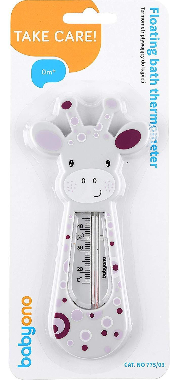 Floating Baby Bath Thermometer Safety Measure Water Temperature Hg free!  Giraffe