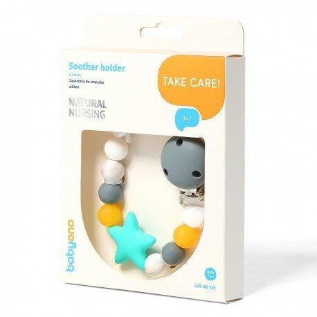 BabyOno - Babyono soother holder - Mari Kali Stores Cyprus