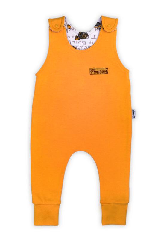 BamarNicol - Bamar Nicol Cotton dungarees boys yellow TRUCK - Mari Kali Stores Cyprus