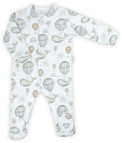 BamarNicol - Bamar Nicol Cotton romper for boys white MIKI - Mari Kali Stores Cyprus