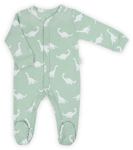 BamarNicol - Bamar Nicol Cotton sleepsuit boy olive IWO - Mari Kali Stores Cyprus