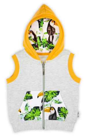 BamarNicol - Bamar Nicol Hooded vest boy gray TUKAN - Mari Kali Stores Cyprus