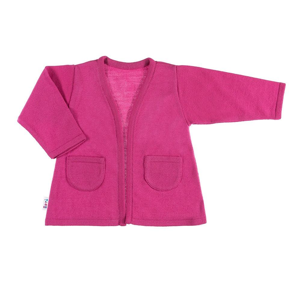 BamarNicol - Ewa Klucze Cardigan girl's sweater Flower pink - Mari Kali Stores Cyprus