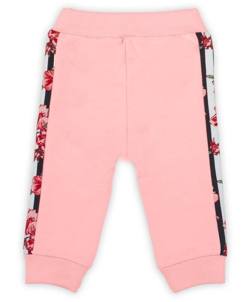 BamarNicol - Sweatpants with stripes, girl, pink NANA - Mari Kali Stores Cyprus