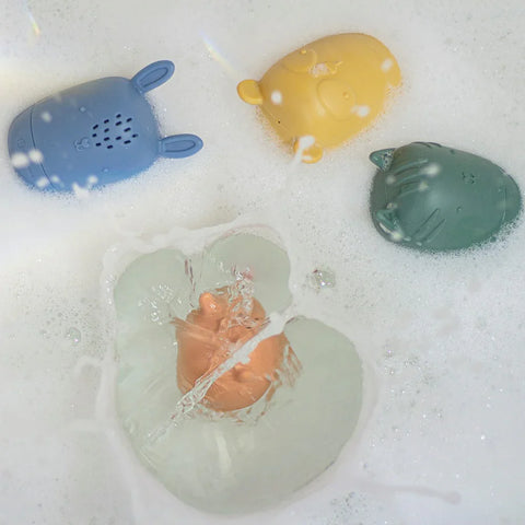 Petite&Mars Silicone bath toys Amigos