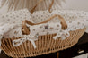 Bellamy - Percy Baby Moses Basket Set with Mattress, Stand & Textiles - Mari Kali Stores Cyprus