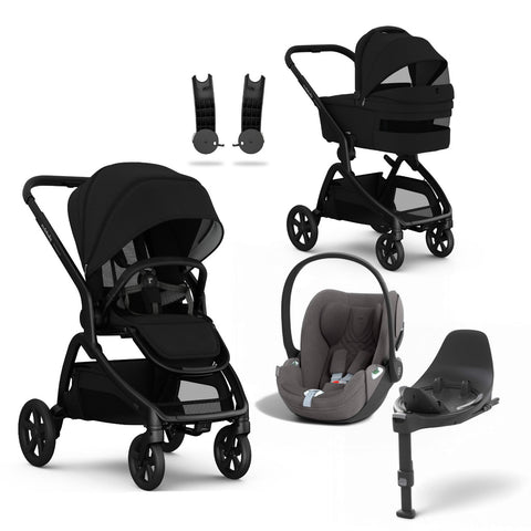 Redsbaby Onix Travel System Bundle – Bassinet, CYBEX Cloud T & Isofix Base