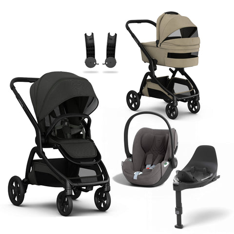 Redsbaby Onix Travel System Bundle – Bassinet, CYBEX Cloud T & Isofix Base