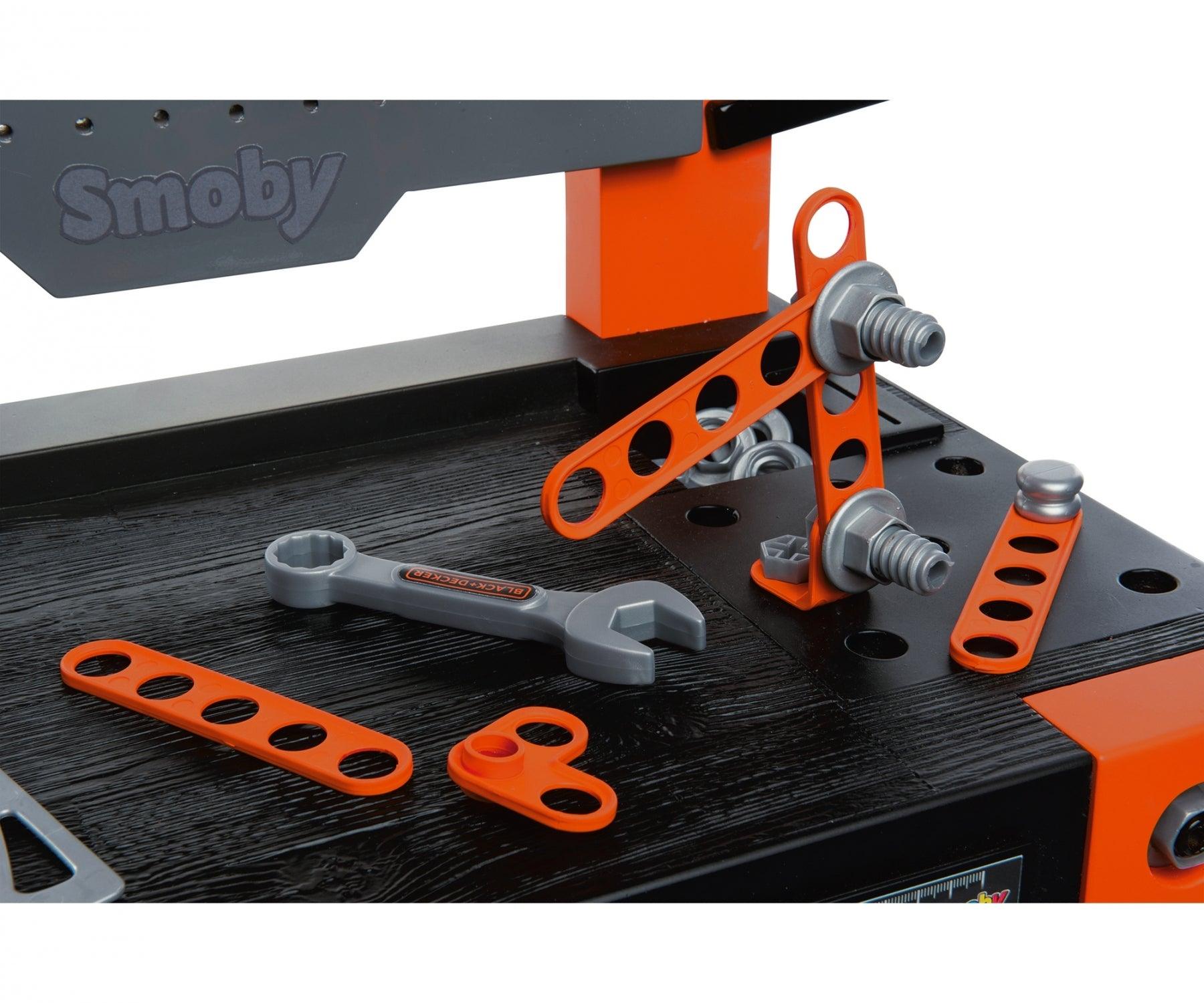 SMOBY BLACK & DECKER KIDS ULTIMATE WORKBENCH WITH 95 ACCESSORIES