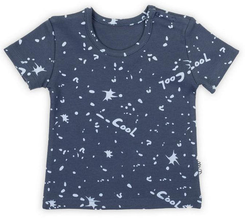 BamarNicol - Bamar Nicol Short-sleeved cotton blouse boy navy blue MAKS - Mari Kali Stores Cyprus