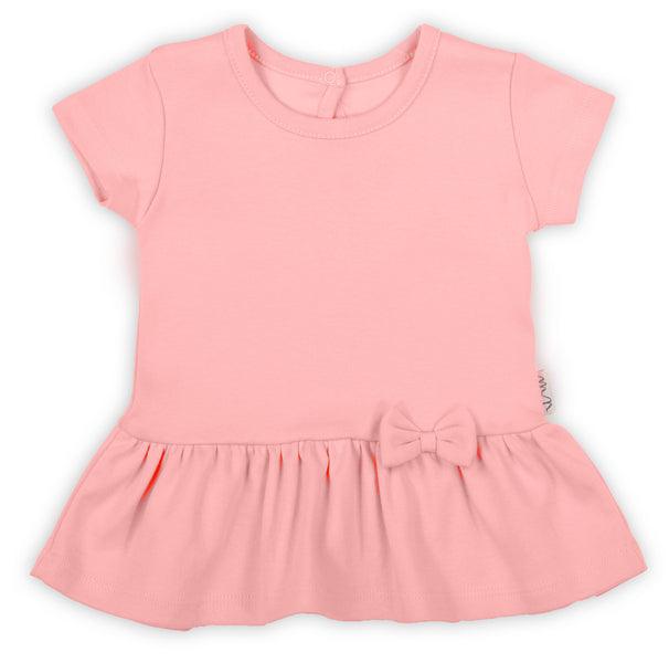 BamarNicol - Bamar Nicol Cotton blouse short sleeves girl pink NANA - Mari Kali Stores Cyprus