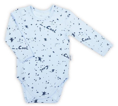 BamarNicol - Bamar Nicol Long sleeve cotton bodysuit boy navy blue MAKS - Mari Kali Stores Cyprus