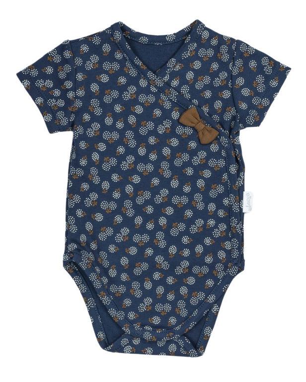 BamarNicol - Bamar Nicol Girls' cotton bodysuit short sleeve navy blue SONIA - Mari Kali Stores Cyprus