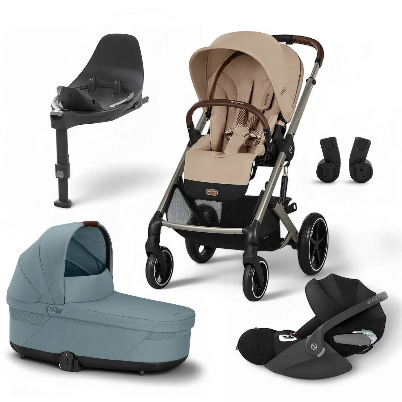 CYBEX Balios S Stroller & Cloud T i-Size Travel System - Mari Kali Stores Cyprus