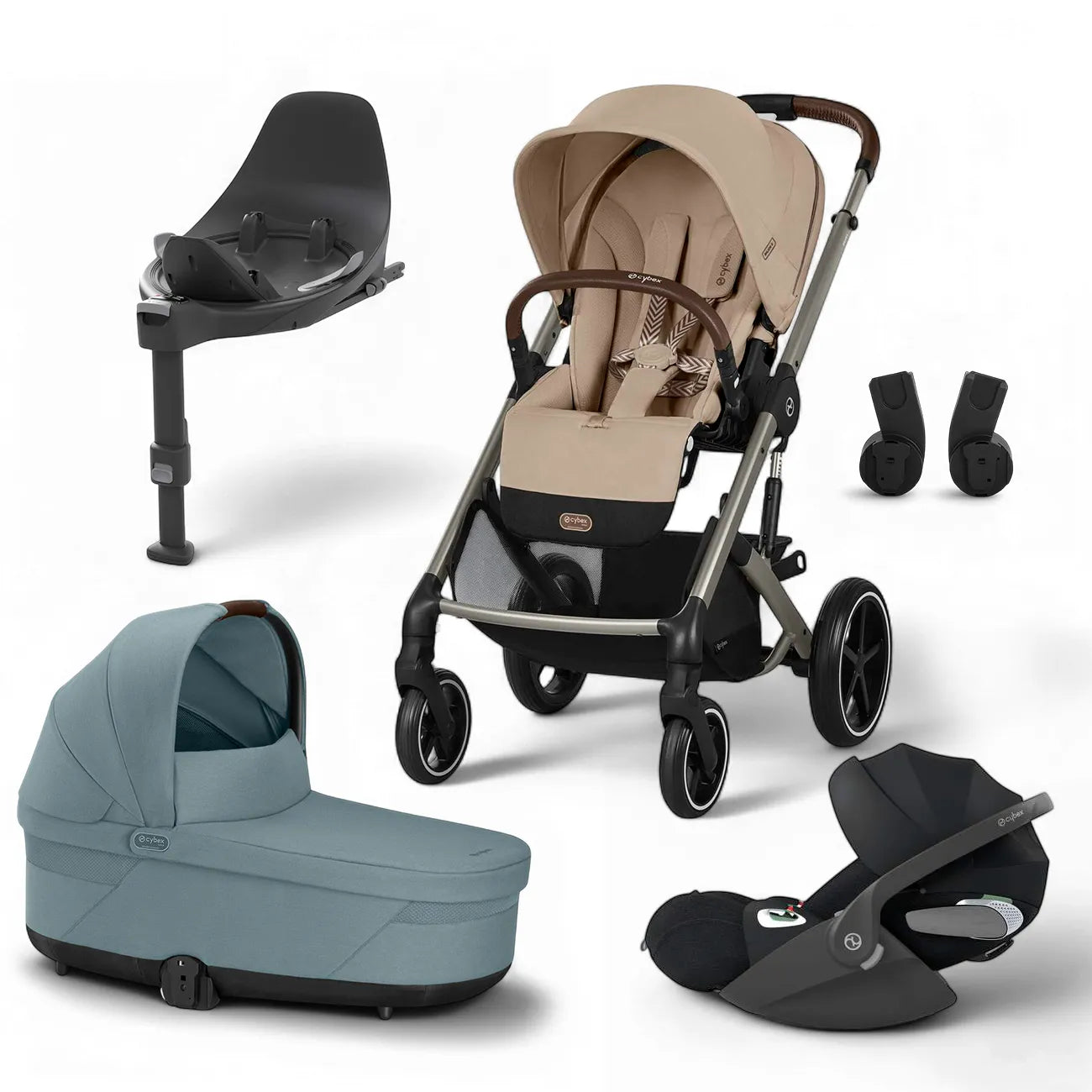 CYBEX Balios S Stroller & Cloud T i-Size Travel System - Mari Kali Stores Cyprus