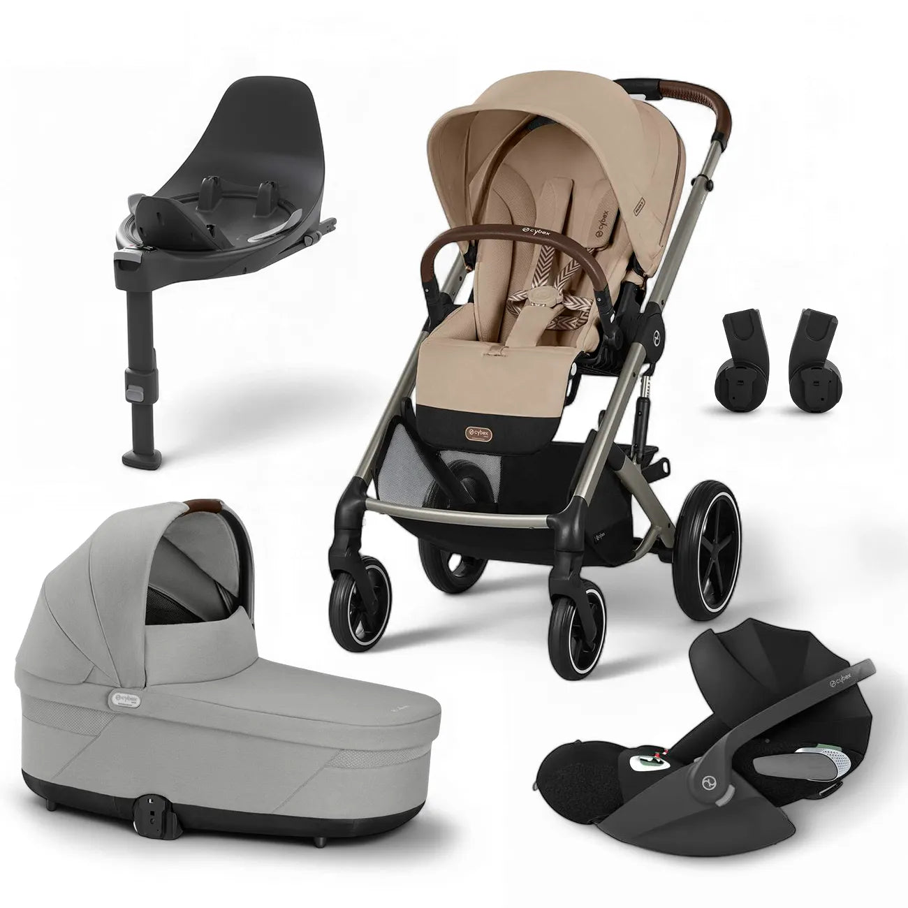 CYBEX Balios S Stroller & Cloud T i-Size Travel System - Mari Kali Stores Cyprus