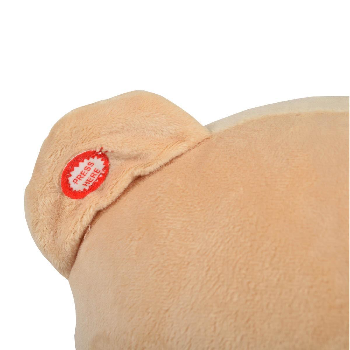 Cangaroo - Plush rocking animal Bear Khaki - Mari Kali Stores Cyprus