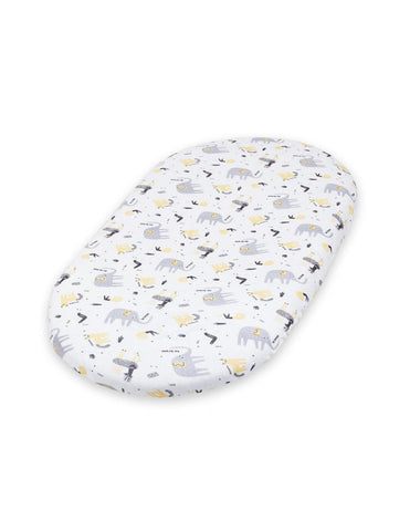 Ceba Baby - Ceba Baby Mattress fitted sheet for the carrycot 2pcs 73-80 x 30-37cm - Mari Kali Stores Cyprus