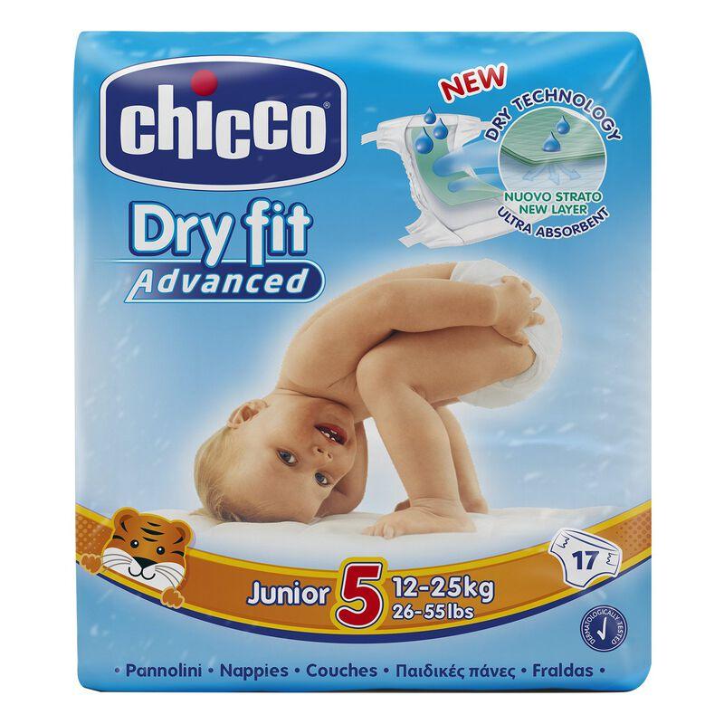 Chicco - Chicco Diaper Dry Fit Advanced Junior 12-25kg 17pcs - Mari Kali Stores Cyprus