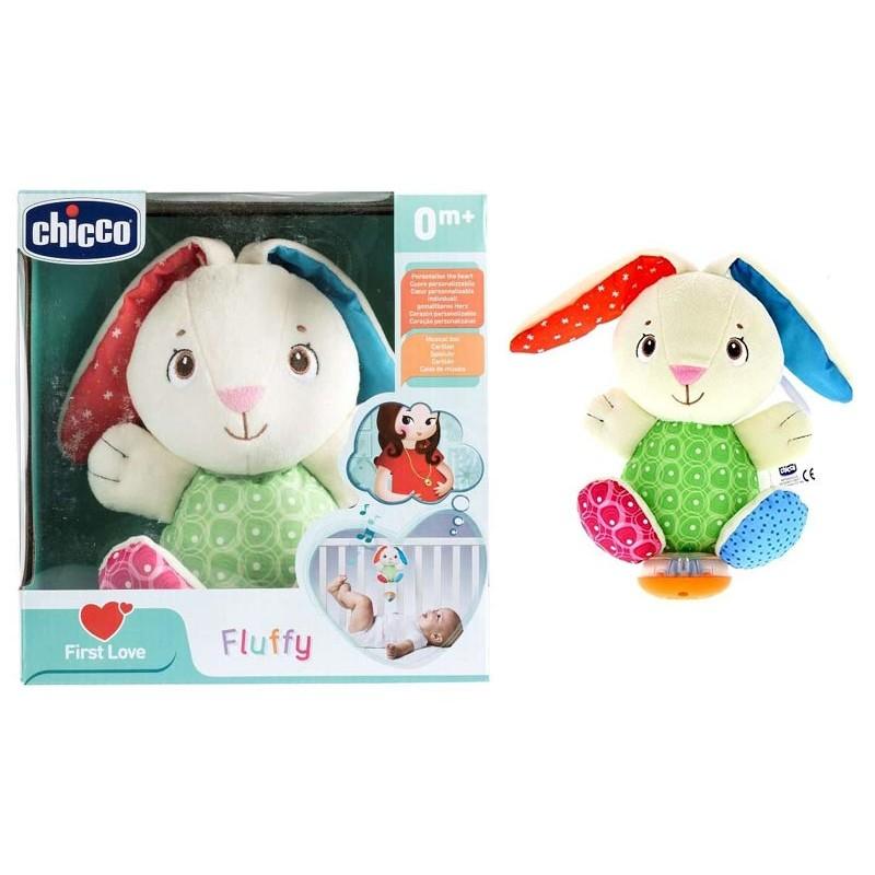 Chicco - Chicco first love music box fluffy bunny - Mari Kali Stores Cyprus