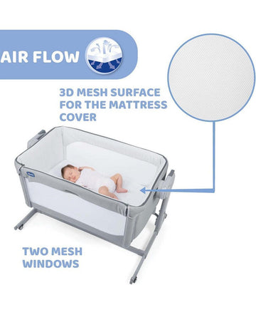 Chicco Next2Me Magic Evo Co-sleeping crib – Mari Kali Stores Cyprus