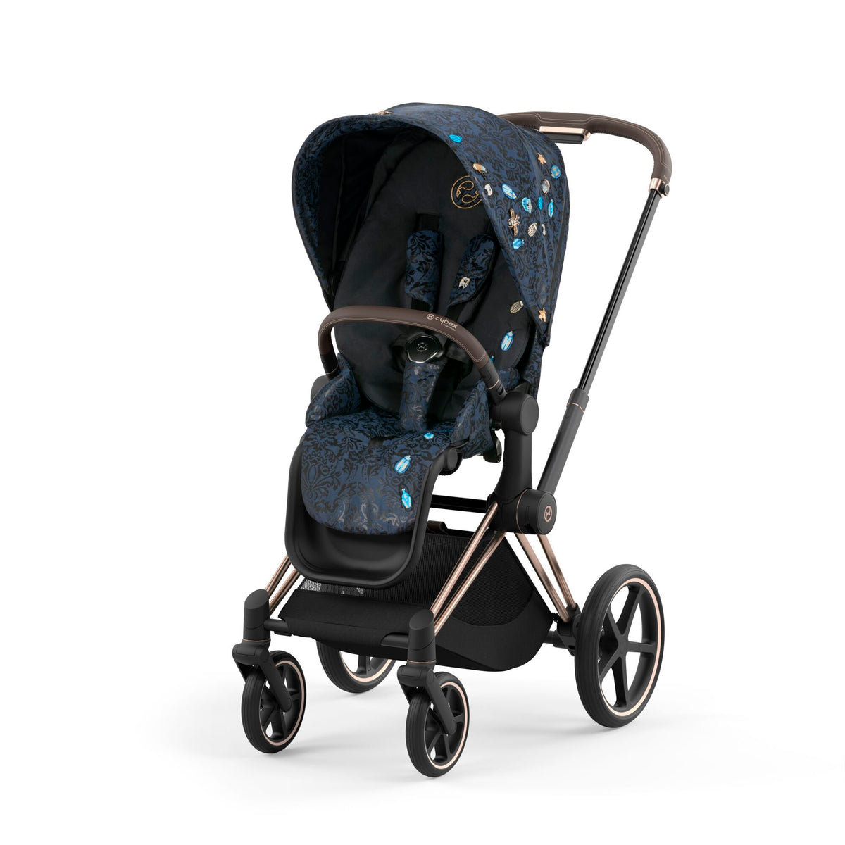 CYBEX Priam Jewels of Nature Stroller Frame & Seat Pack