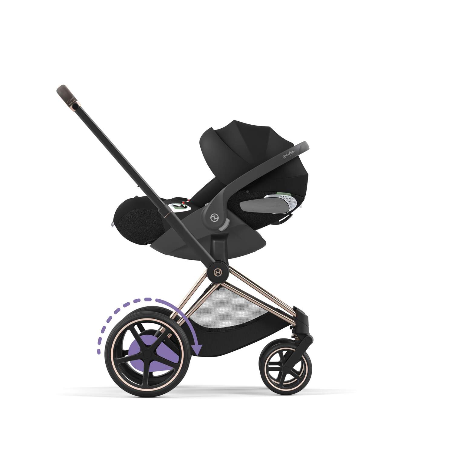 CYBEX e-Priam 4  Baby Stroller Frame