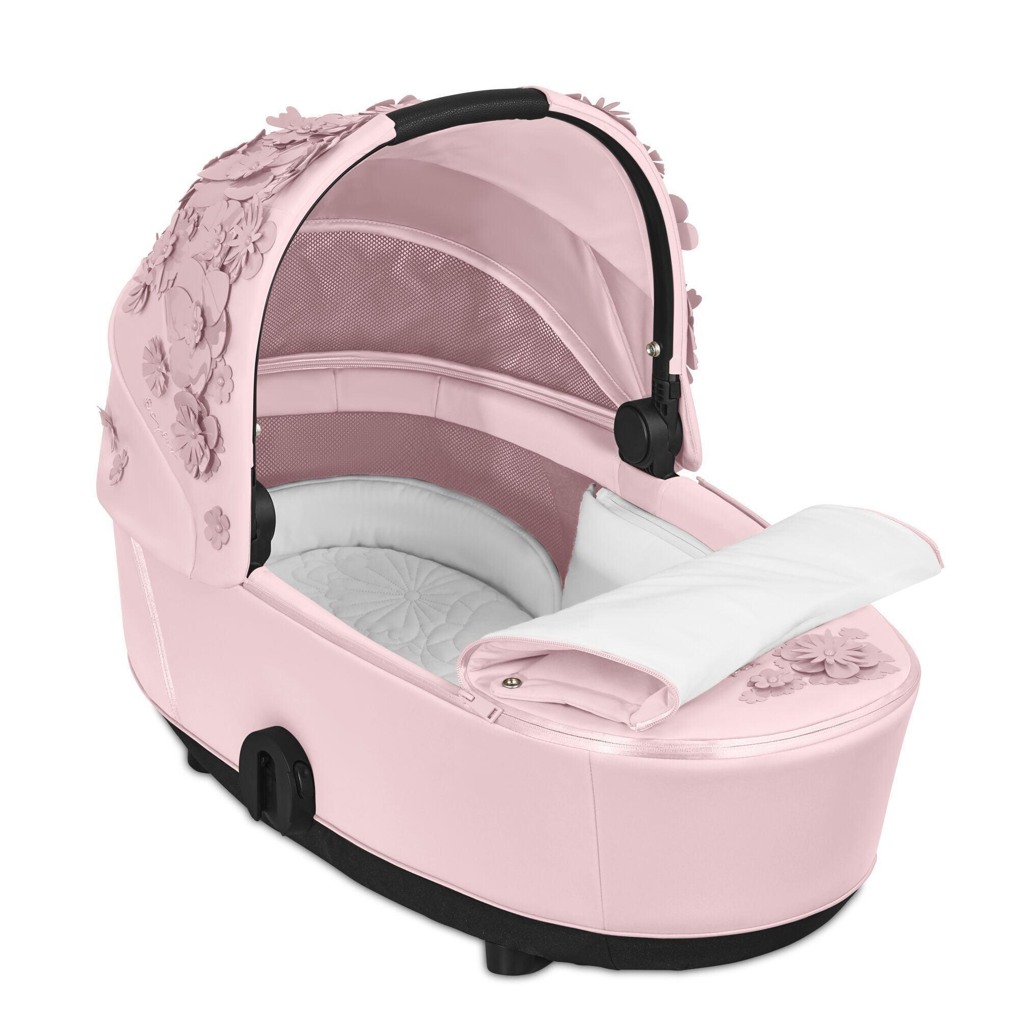 CYBEX - CYBEX Mios Lux Cot Simply Flowers Pink - Mari Kali Stores Cyprus