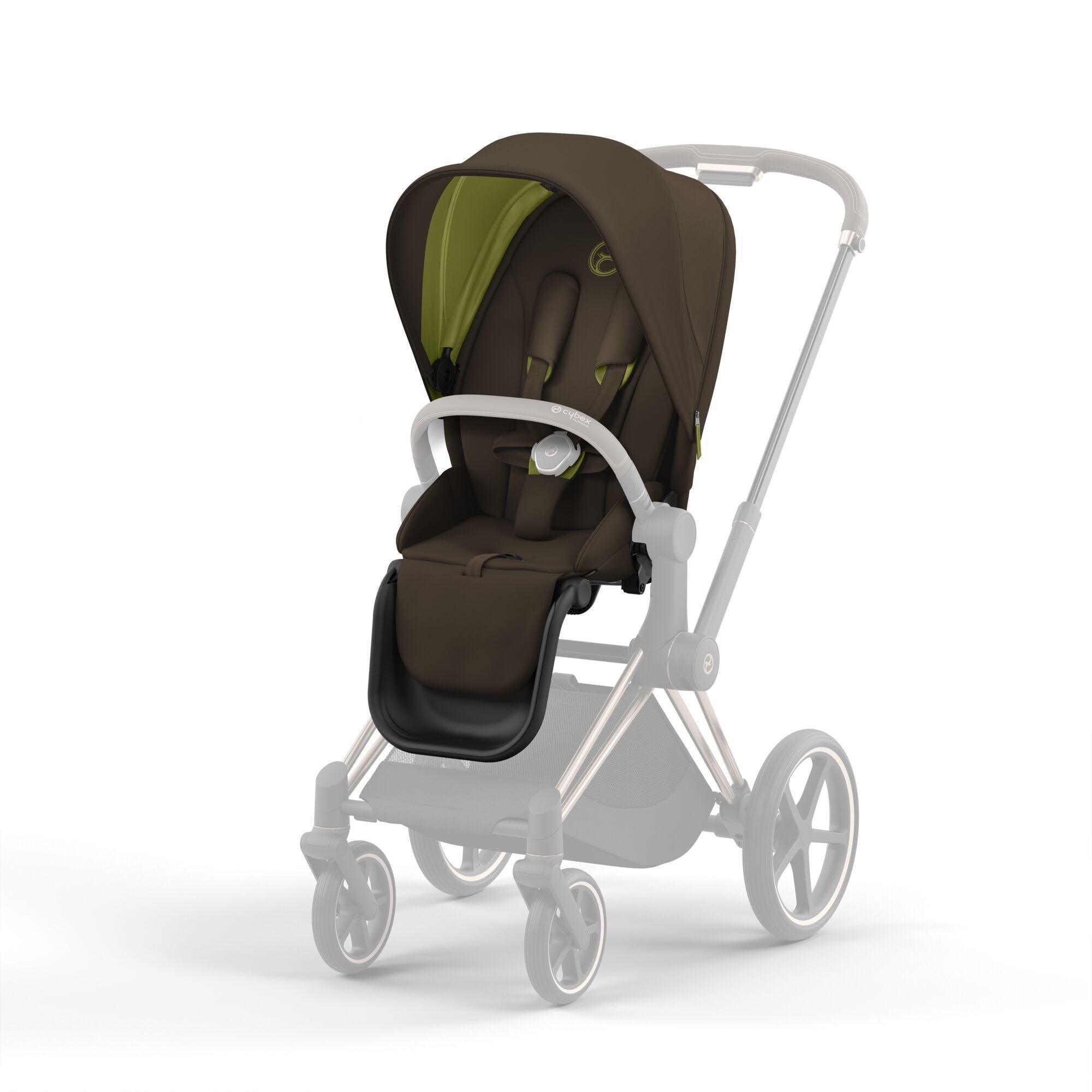 CYBEX Priam & e-Priam Baby Stroller Seat Pack in Khaki Green