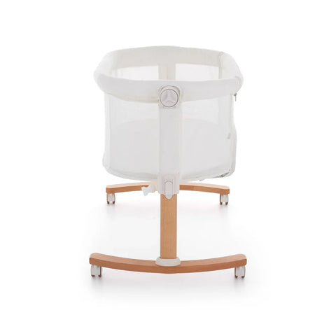 Petite&Mars Bedside crib Glory with swing function 2in1