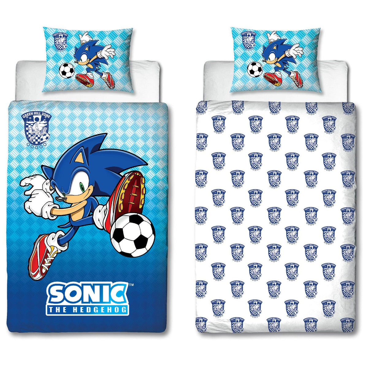 Sonic Duvet cover - Hedgehog Football