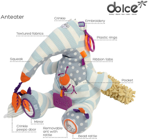 Dolce Toys Anteater 33 cm