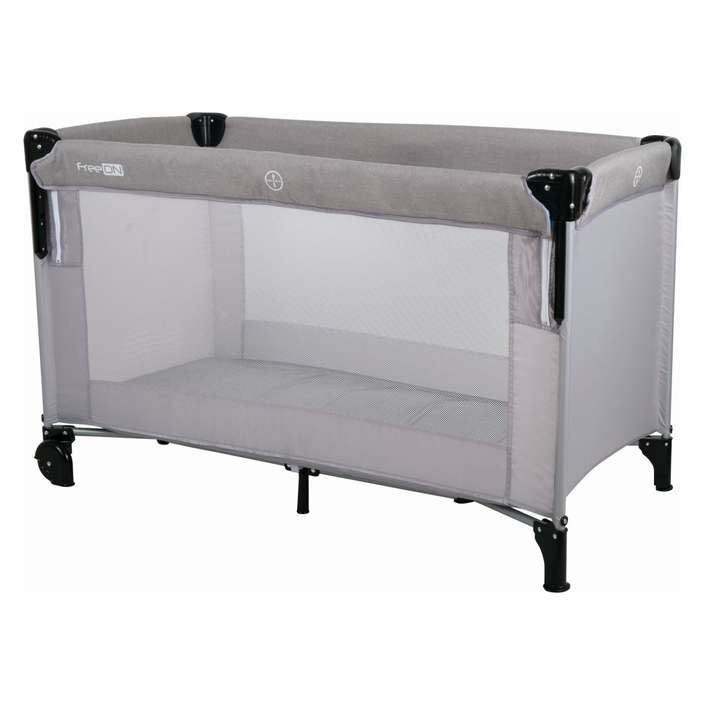 FreeON Bedside Travel Cot Double – With Moving Side & Second Layer