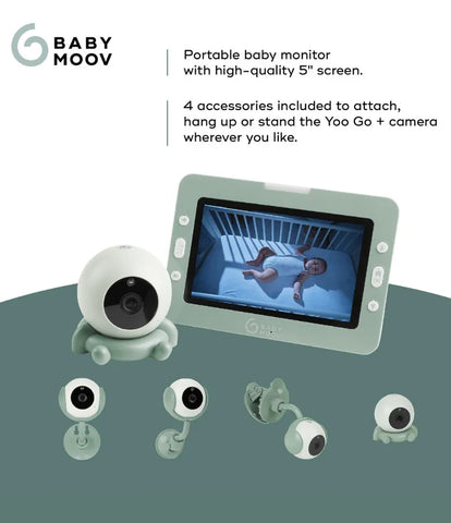 Babymoov YOO Go Plus 5" HD Screen Video Monitor