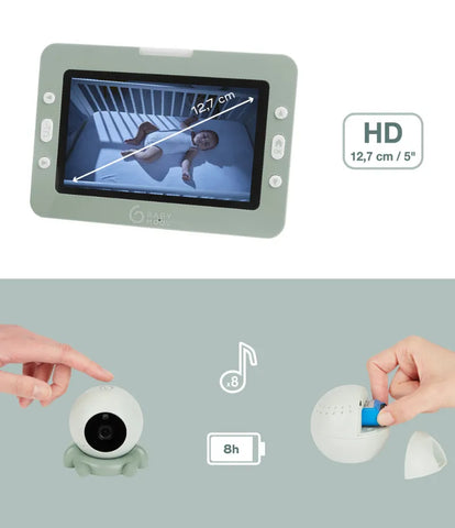 Babymoov YOO Go Plus 5" HD Screen Video Monitor