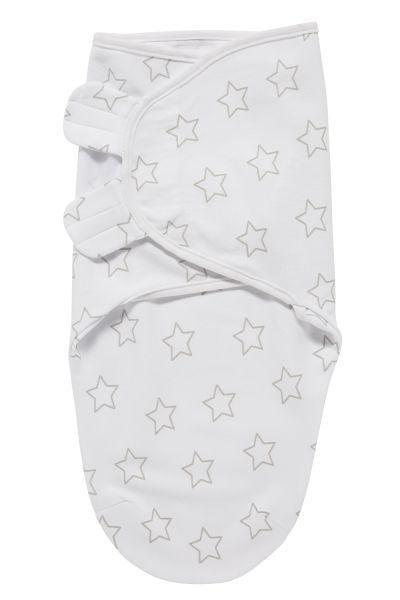 Meyco Swaddle Stars - Grey - 4-6 Months - Mari Kali Stores Cyprus