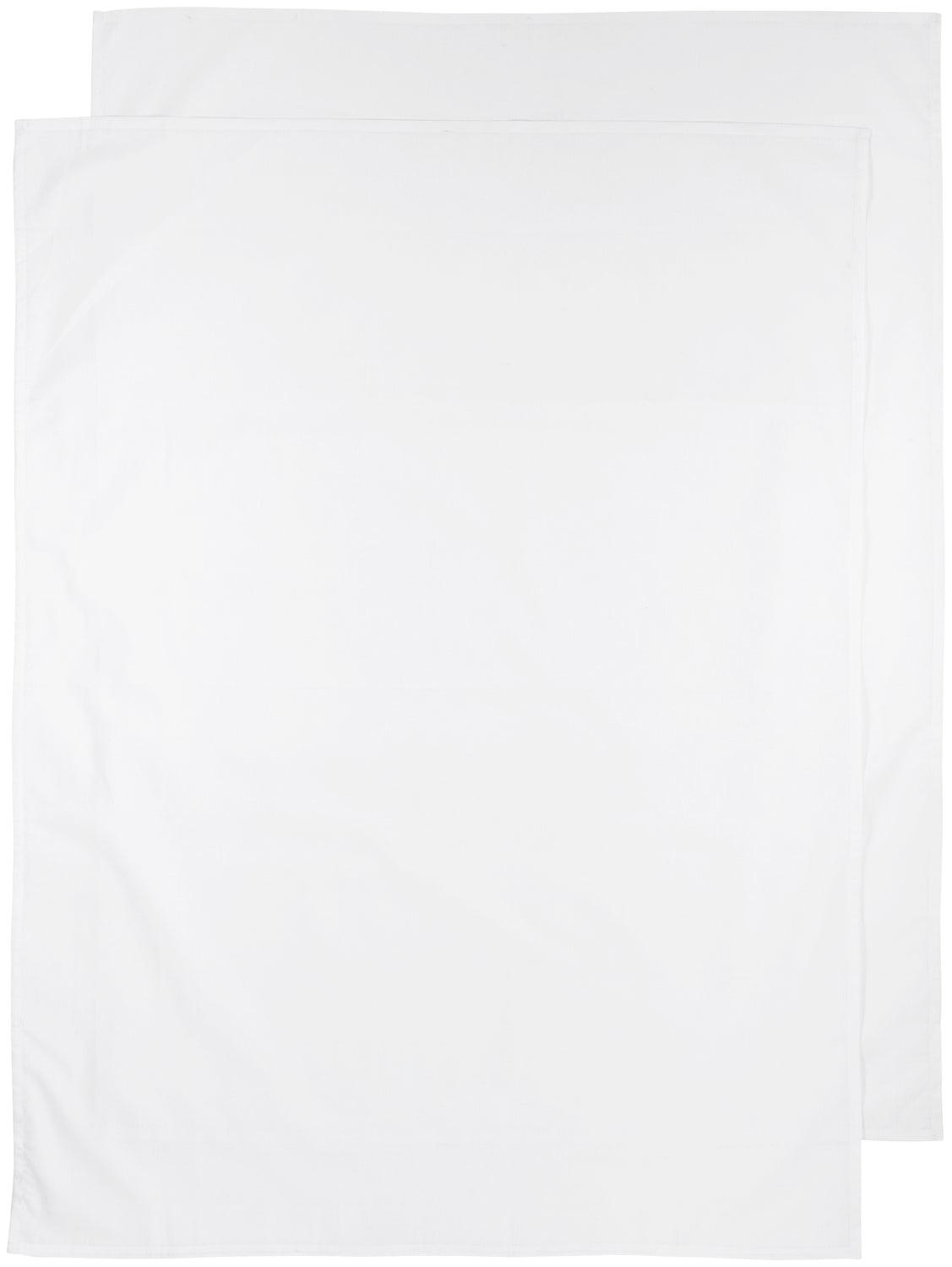Crib Bed Sheet 2-Pack White - 75x100cm - Mari Kali Stores Cyprus