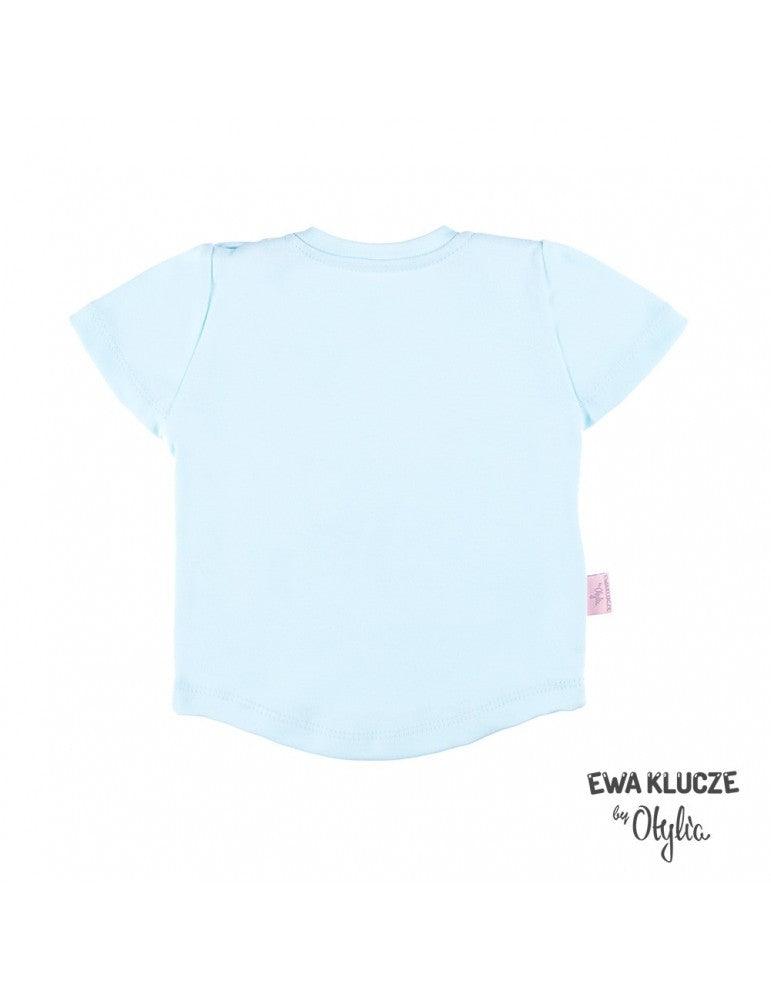 ewa klucze - Ewa Klucze Girl's short-sleeved cotton blouse LITTLE CHAMPION - Mari Kali Stores Cyprus