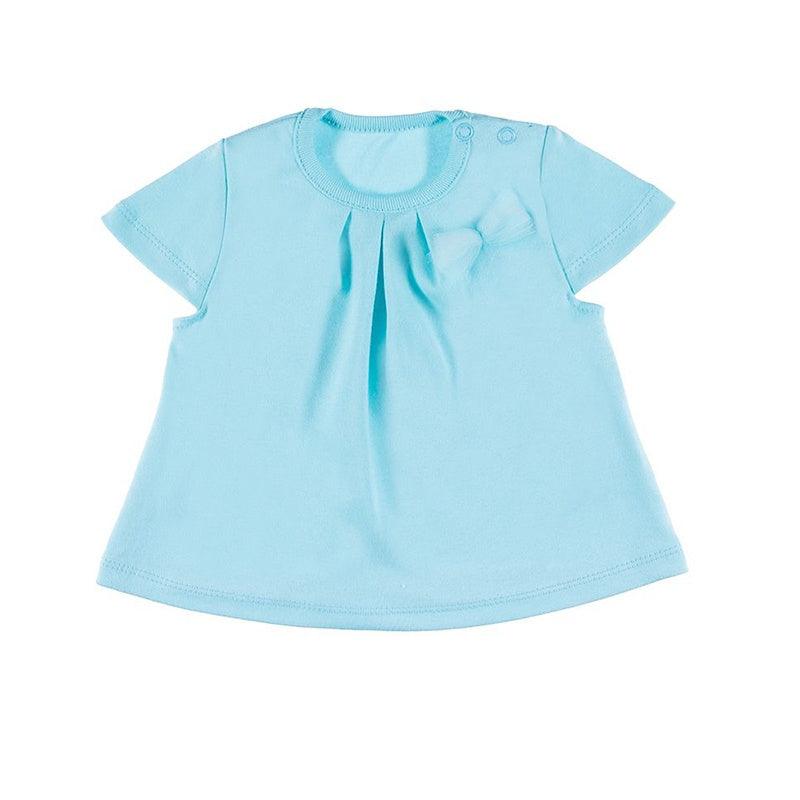 ewa klucze - Ewa Klucze lovely short sleeve blouse turquoise - Mari Kali Stores Cyprus