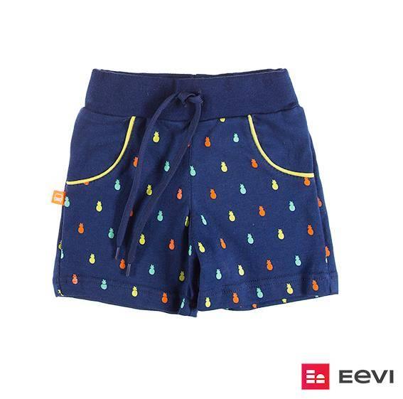 ewa klucze - Ewa Klucze Shorts sun navy blue/pineapples - Mari Kali Stores Cyprus