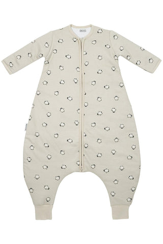 Meyco Baby Winter Sleep Overall Jumper With Sleeves Penguin - Soft Sand - 104cm - Mari Kali Stores Cyprus