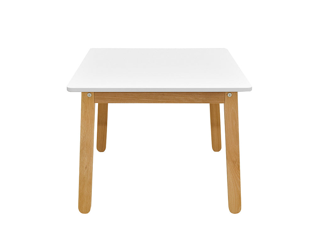 Bellamy Table Woody elegant white