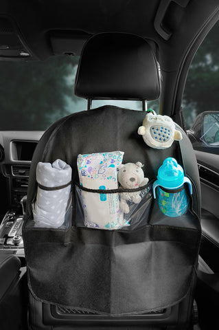 Caretero 2in1 set protective mat and organizer for car seats