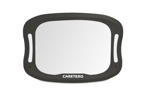 Illuminated XL mirror for child observation