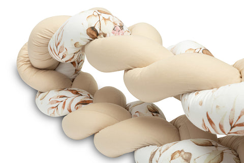 Braided Crib Bumper 210 cm