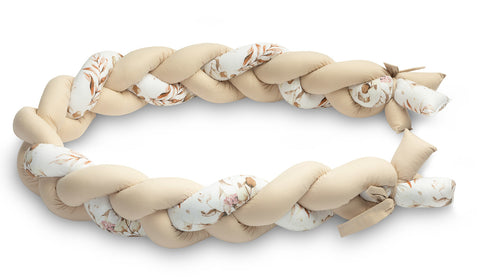 Braided Crib Bumper 210 cm