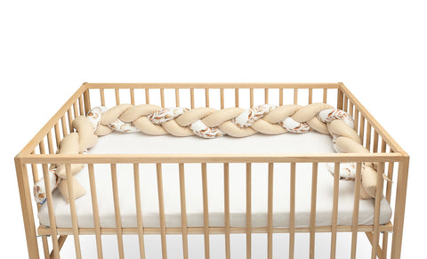 Braided Crib Bumper 210 cm