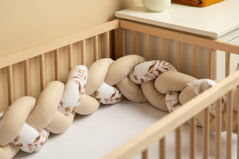 Braided Crib Bumper 210 cm