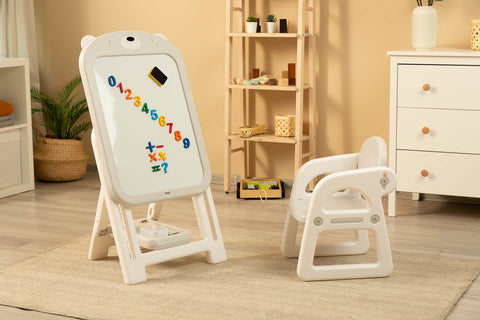 Educational Drawing Board With Chair Teddy Grey