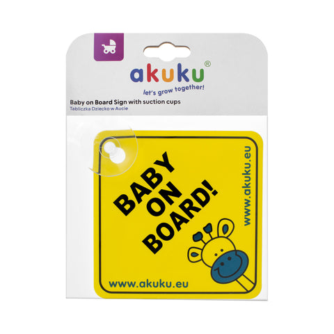 Baby On Board With Suction